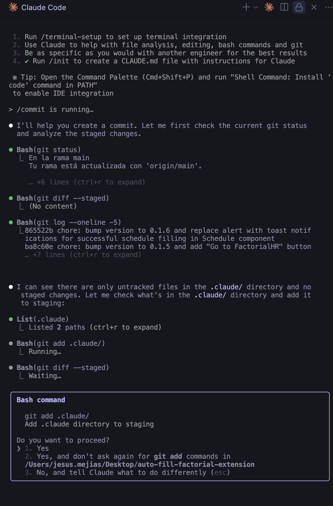 AI-Powered Git Commits with Claude Code
